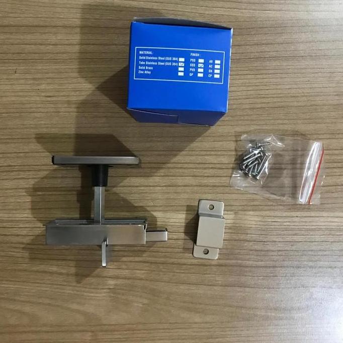 KUNCI LAVATORI DEKKSON KLV 021LI SSS Handle Kunci Slot Geser WC Dekson