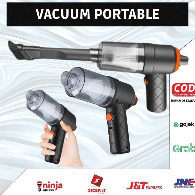 New Deals Vacuum Vacum Vakuum Vakum Jet Cleaner Wireless Portable Mini 2In1 Alat Sedot Hisap Penyedo