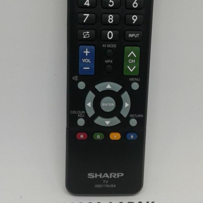REMOTE REMOT TV SHARP LED LCD GB217WJSA ORIGINAL ASLI