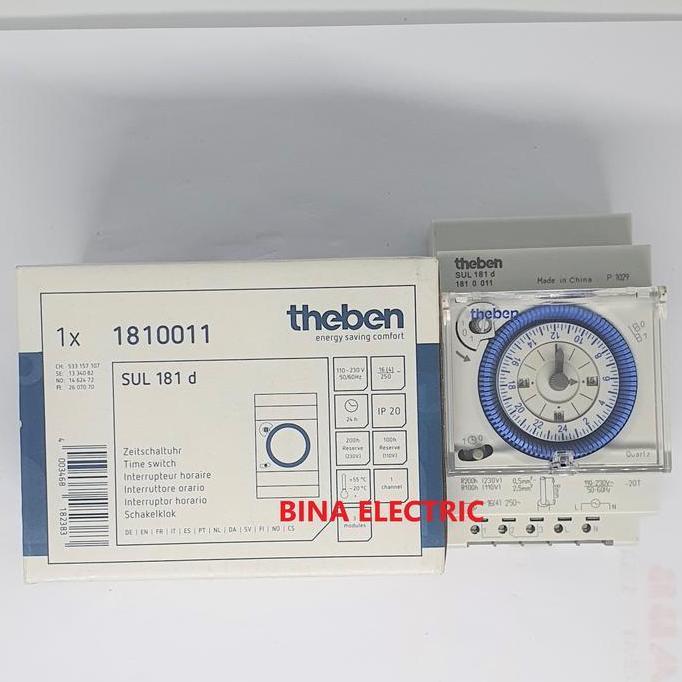 TIMER THEBEN SUL 181D SUL 181 D / TIMER ANALOG THEBEN SUL181D PROMO
