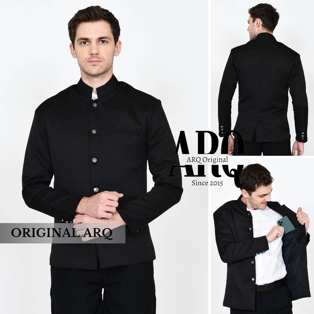 Original Terlaris  Jas Blazer Pria Slimfit Modern Gakuran Jepang Keren Trendy Terbaru Original Arrq