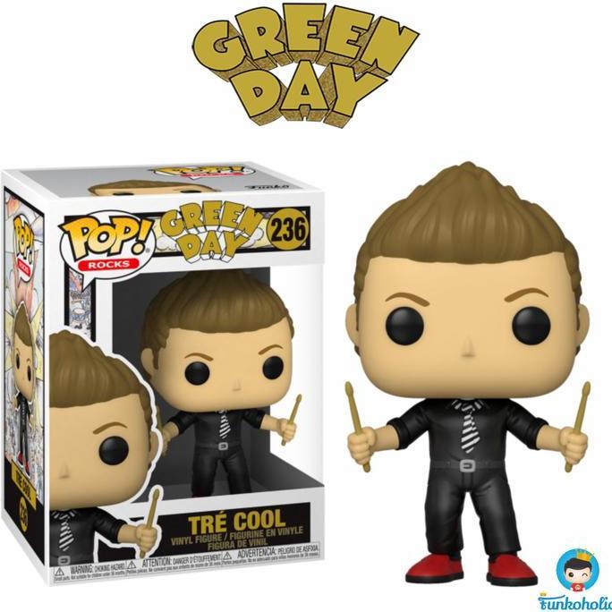 HOT SALE FUNKO POP ROCKS GREEN DAY - TRE COOL #236 TERMURAH