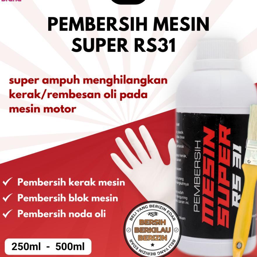Rs31 Cairan Pembersih Mesin Super Motor Mobil Berkerak | Pembersih Kerak Mesin | Cairan Pembersih Ol