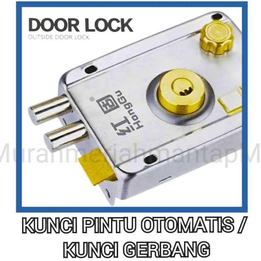Kunci Pintu Gerbang Otomatis / Pengunci Pintu Gerbang Otomatis /Kunci Pintu Besi Stainless