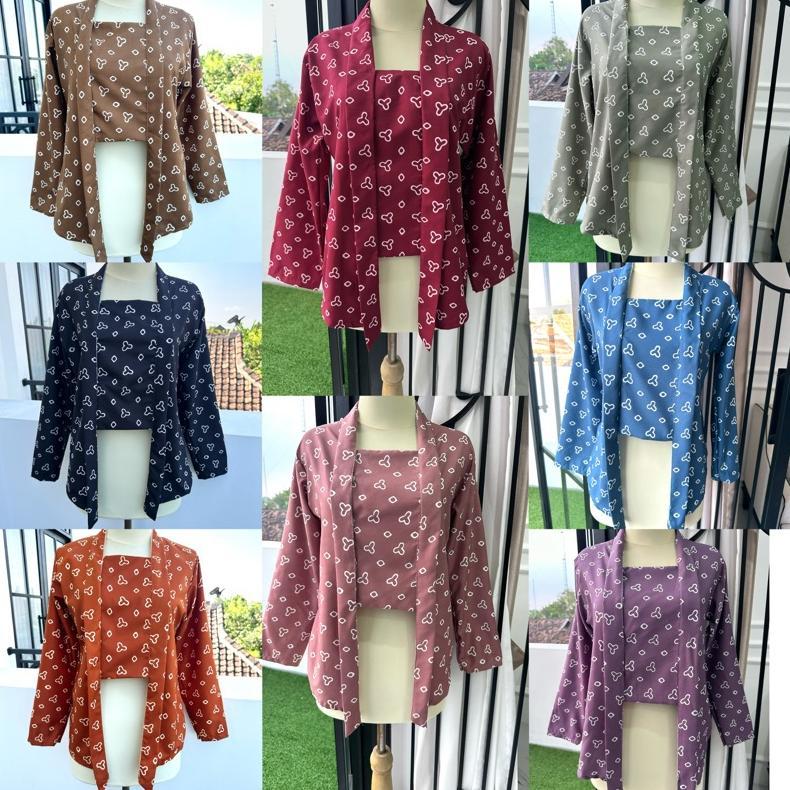 Promo !!! Promo Kutubaru Jumputan / Kebaya Kutubaru Jumputan /  Kebaya Kondangan