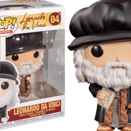 HOT SALE FUNKO POP ARTISTS - LEONARDO DA VINCI - LEONARDO DA VINCI #04 TERMURAH