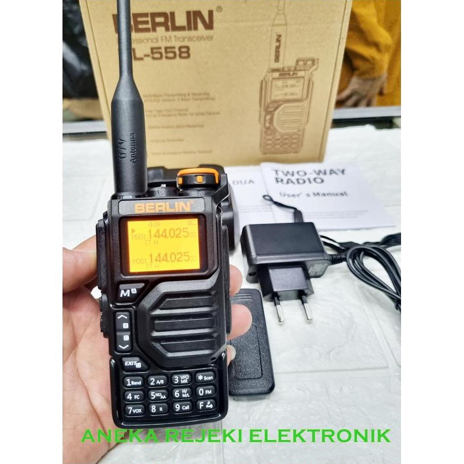NEW HT BERLIN BL558 BL-558 BL 558 DUALBAND ORIGINAL GARANSI RESMI ALLBAND