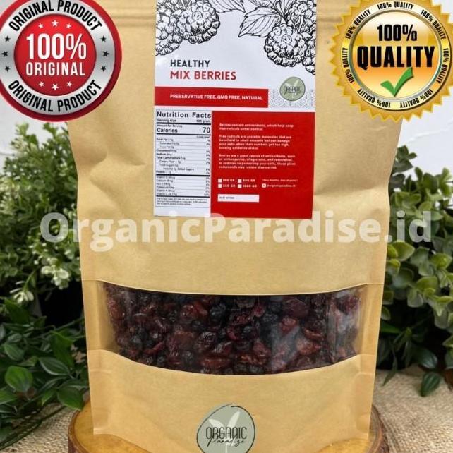 Mix Berries Gram Buah Berry Kering Campur Gram