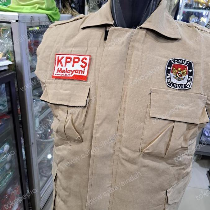 rompi KPPS kerah DS