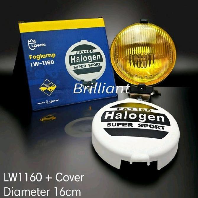 Promo LW1160 - Lampu Sorot Tembak Tambahan + Cover Tutup Diskon