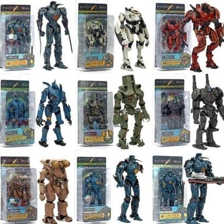 Pacifik Rim Neca Gipsy Danger Hongkong Brawl TACIT RONIN Romeo Blu Coyote Tango Robot Action Figure