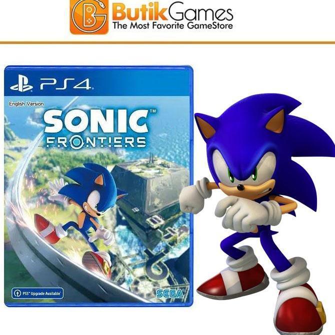 Sonic Frontiers PS4 Game PS4 Bluray Disc