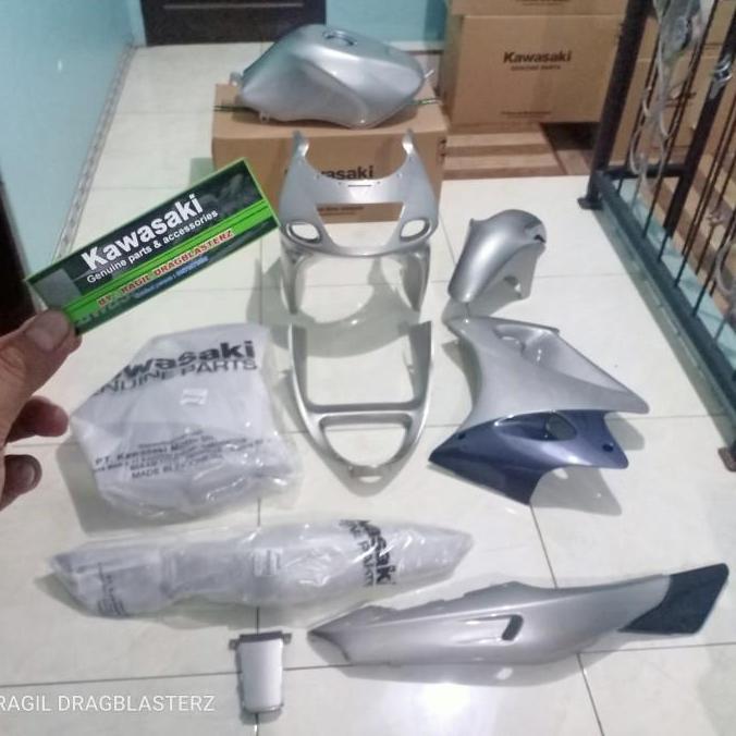 full cover body set ninja rr old silver orinal