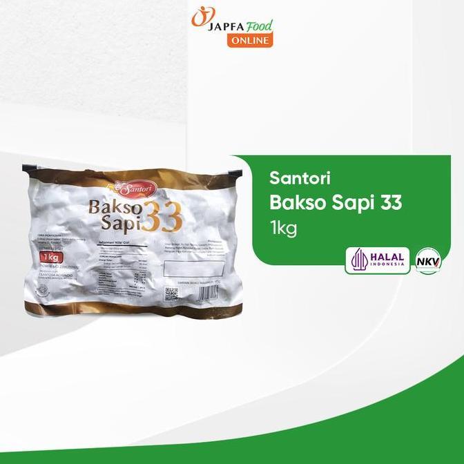 Carne- Santori Bakso Daging Sapi Premium 33 1Kg