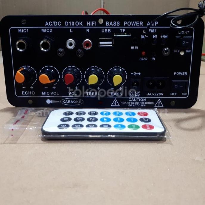 HARGA DISC - Modul kit Amplifier Hifi Karaoke Portable with Bluetooth .
