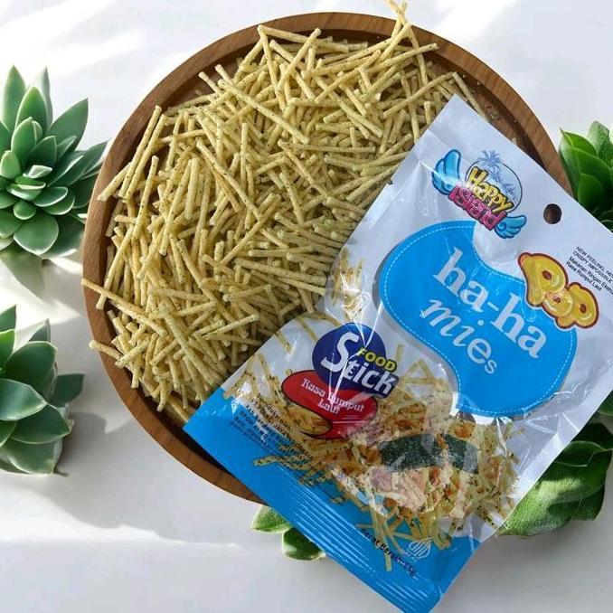 Umido- Paket Mix Haha Mie Dengan 3 Varian Rasa Isi 30Pcs Cemilan Halal, Rasa Nikmat Makanan