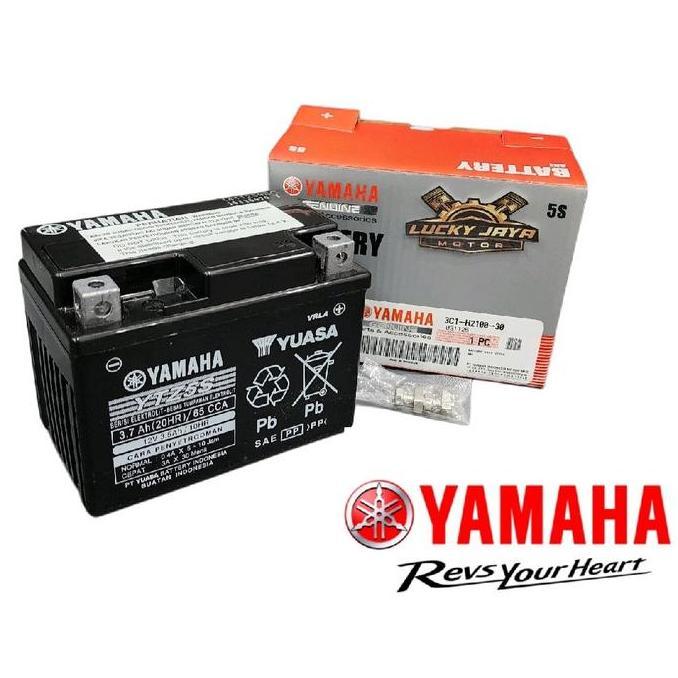 Accu Aki Yuasa Yamaha YTZ5S 12V 3.5Ah Mio Soul Fino 115 Mio M3 125 Xride 115 Soul Gt Xeon Lama Xeon 