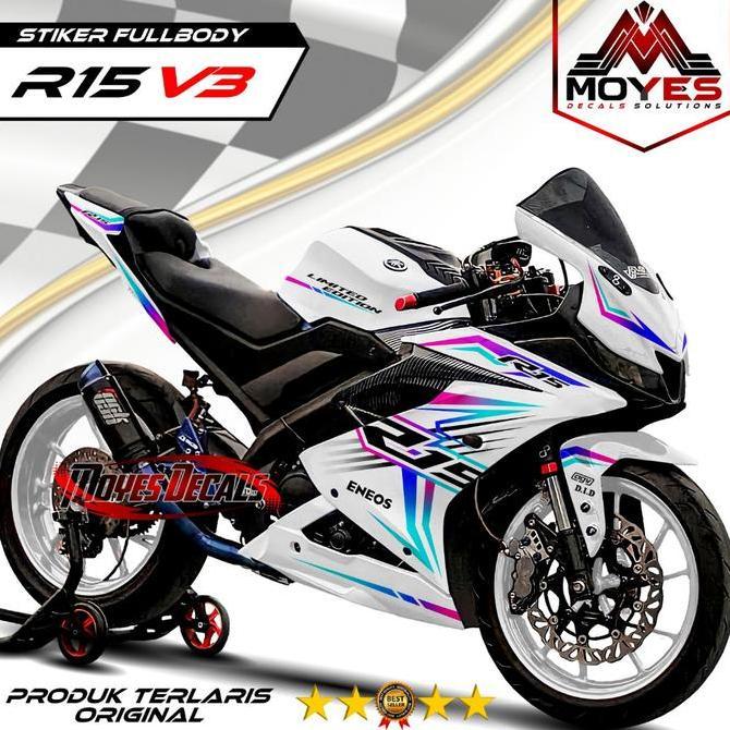 Decal Stiker Fullbody R15 V3 - Stiker variasi R15 V3 Motif List Bunglons Motor Motorcycle