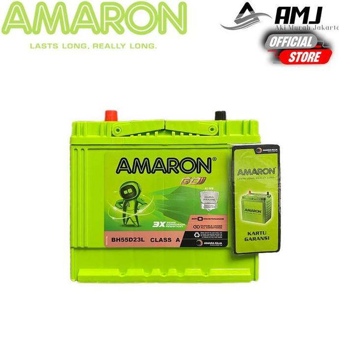 Amaron Go Aki Mobil Hyundai Trajet 55D23L - 60Ah Aki Kering