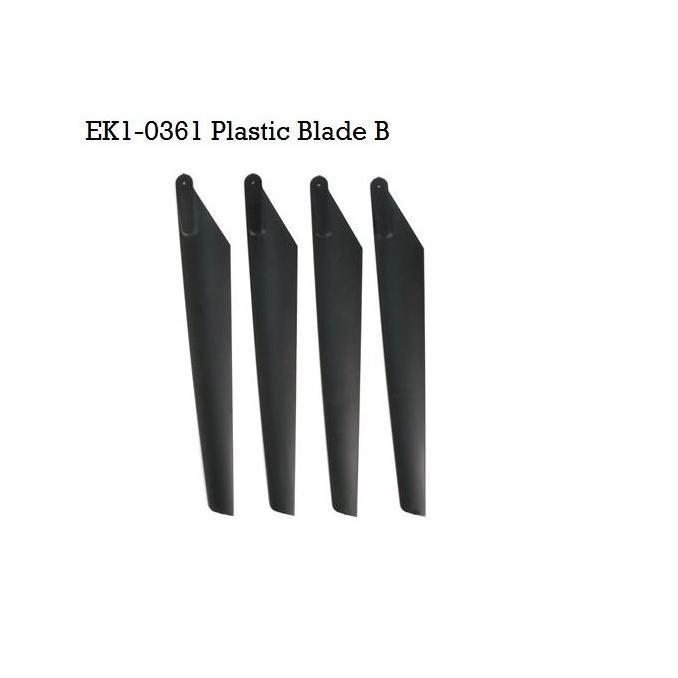 TERMURAH - EK1-0361 Plastic Blade B CCW RC Helicopter Esky Big Coaxial E-500