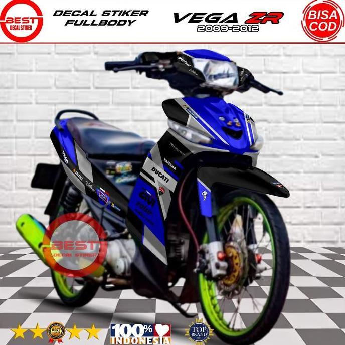 Decal Vega ZR Full Body Motorcycle Stiker Vega ZR Full Body Striping Vega ZR Variasi Vega ZR Full Bo