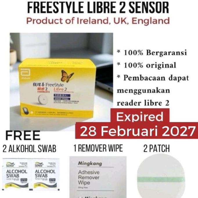 Freestyle Libre 2 Sensor Original Abbott