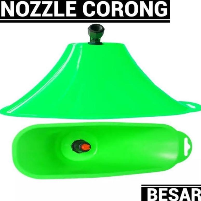 Promo Cod Nozzle Sprayer Corong Anti Angin Mode Kabut Kipas Mantab ><