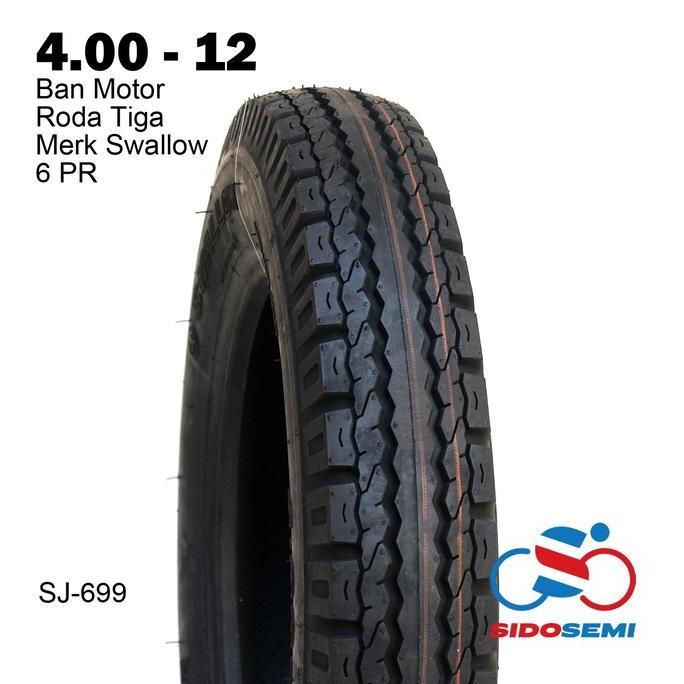 NEW Ban Luar Motor Tosa Viar 4.00 Ring 12 Merk Swallow