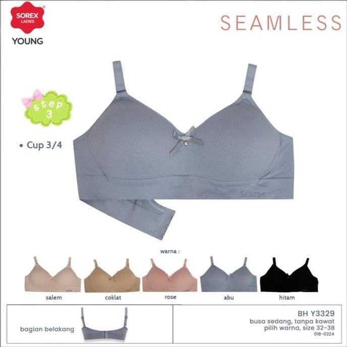 SOREX YOUNG BRA 3329 STEP 3 - BH REMAJA SEAMLESS
