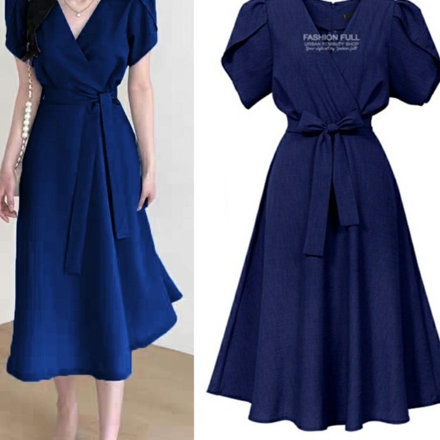Fwg - Dress Davia / Dress Pesta / Baju Dres Wanita / Pakaian Wanita Dress / Dress