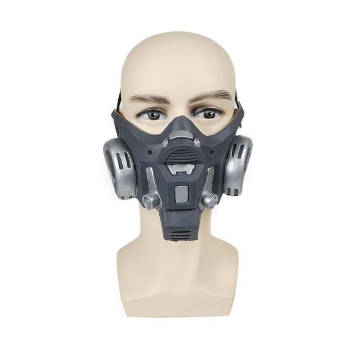 TOL-77 topeng gas supply latex karet halloween mask pesta setan hantu