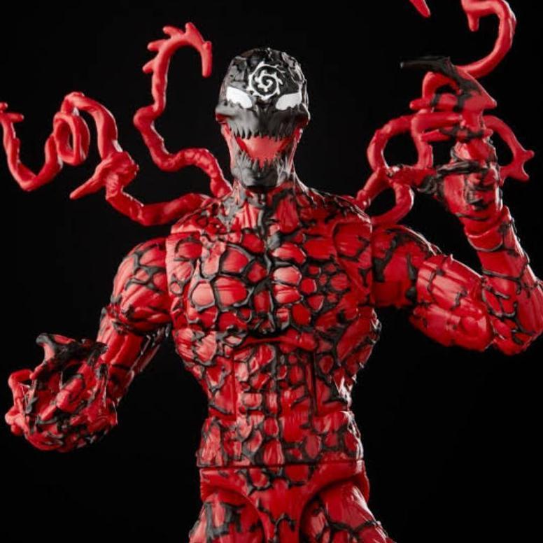 Marvel Legends Villian Symbiote Carnage Spiderverse Spiderman Figure