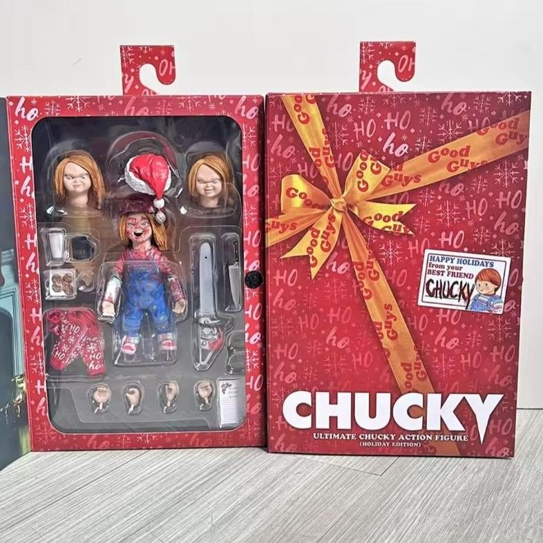 NECA CHUCKY SERIES ULTIMATE CHUCKY HOLIDAY EDITION ACTION FIGURE