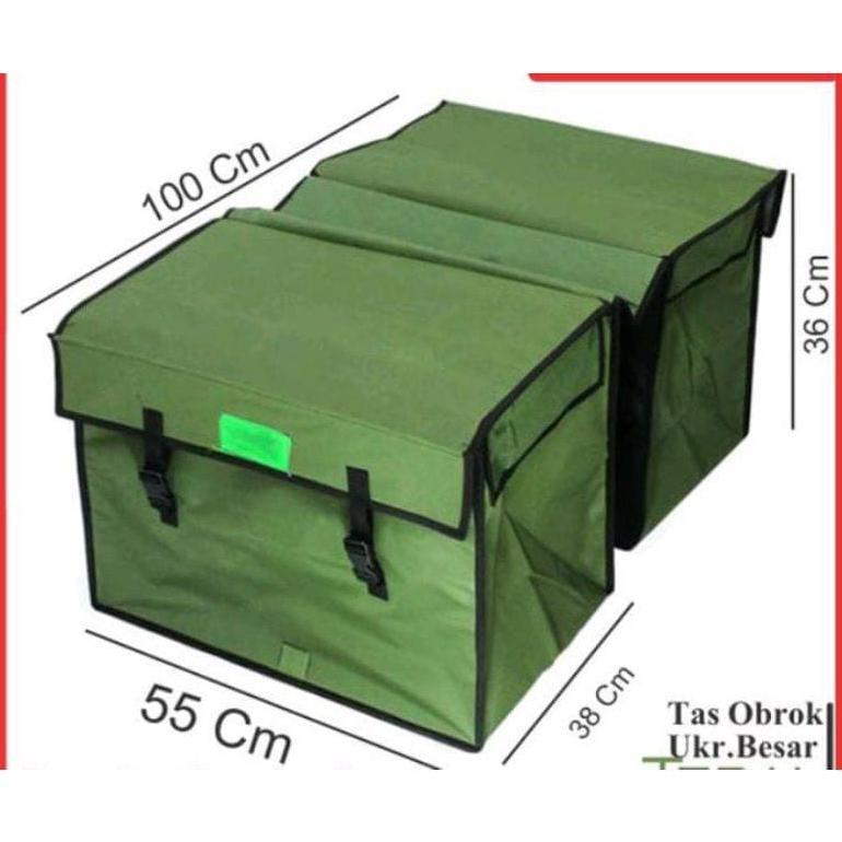 Tas Keranjang Motor Kurir /Tas Obrok /Tas Kurir /Kuat Anti Air  Box Motor JUMBO