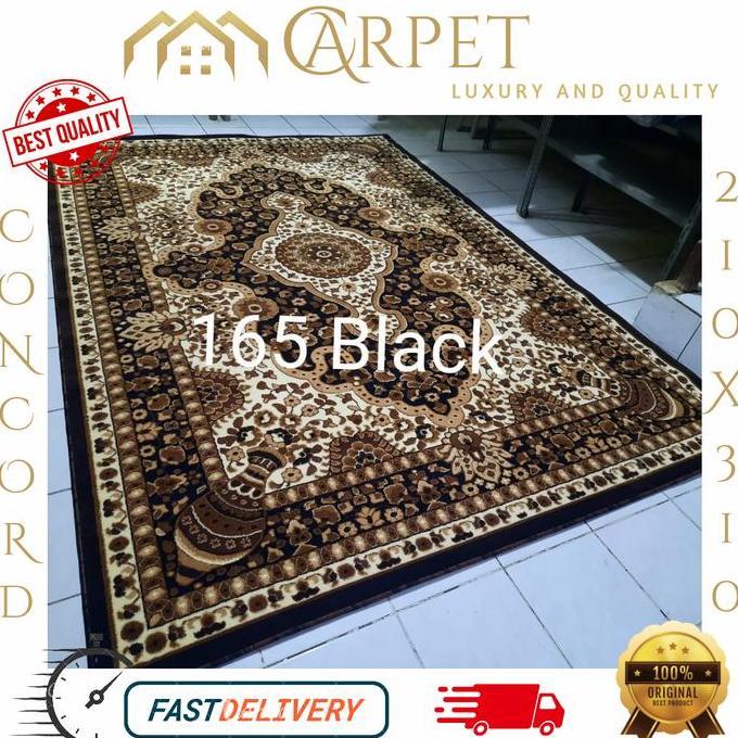 KARPET PERMADANI CONCORD 210X310 TEBAL KARPET MOTIF KLASIK JUMBO ''