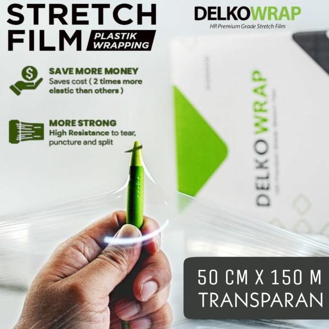 Youme- Plastik Wrapping, Stretch Film Pelindung Koper Dus