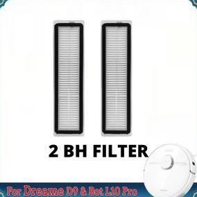 Lansungwoi- Mop Filter Sidebrush Mainbrush For Robot Vacuum Dreame D9