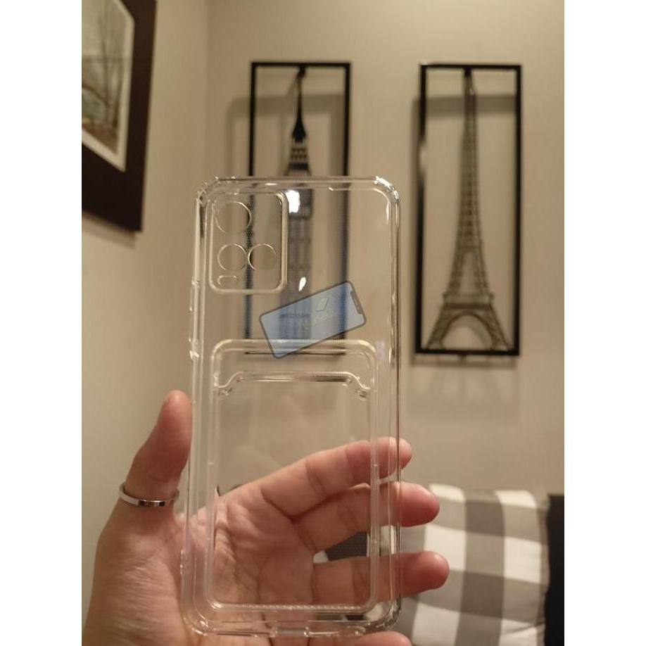 Case Clear Card Ultra Thin Soft Case Vivo Y33S l Y33T Case Y33 S Case