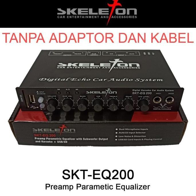 Parametrik Equalizer Mobil - Skeleton Parametric Equalizer - SKT-EQ200