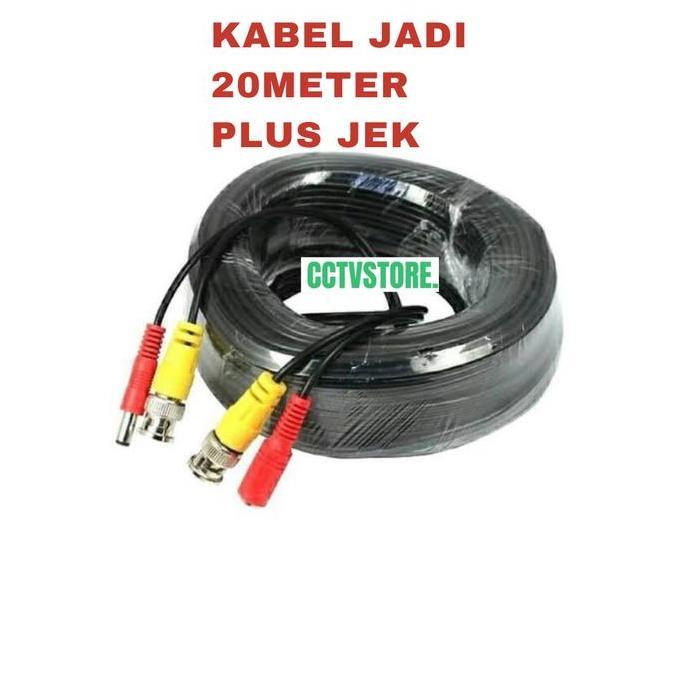 Lengkap,Cod,Bisa- Kabel Cctv/Kabel Jadi 0 Meter