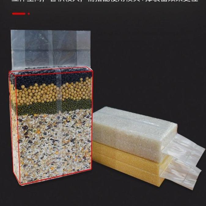 Youme- Plastik Standing Vacuum Bag Gusset 2.5 Kg 18X40Cm + 6Cm Isi 100Pcs