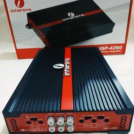 Power Intersys ISP - 4260 Power 4 CH Amplifier Intersys