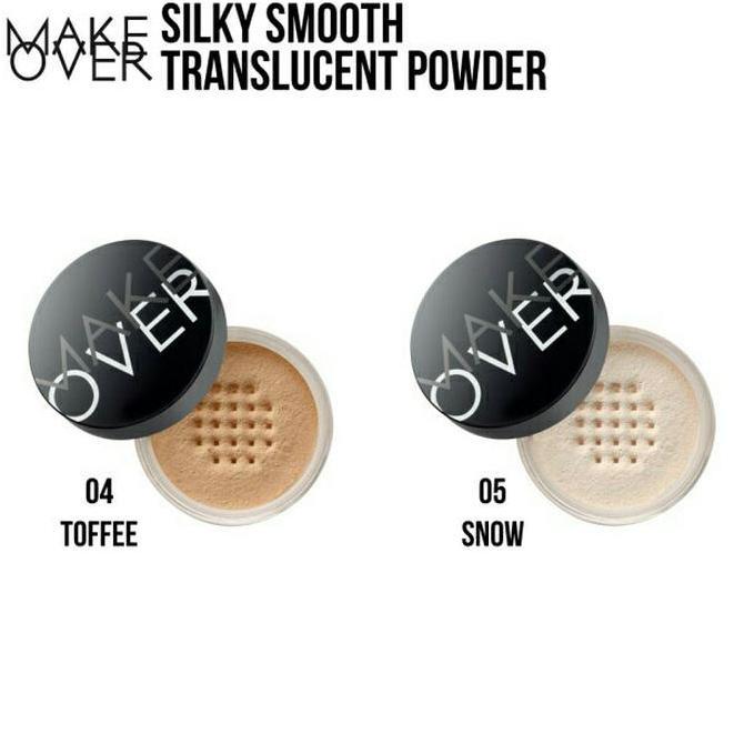 Makeyou- Make Over Silky Smooth Translucent Powder / Make Over Bedak Tabur Ori