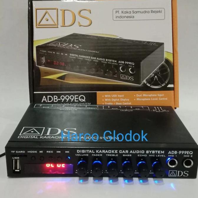 Parametrik Pre Amp ADS ADB-999EQ EQULIZER ADS -999EQ Bluetooth