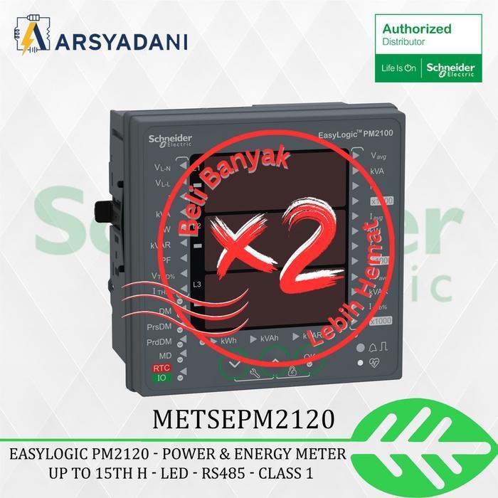 Schneider - Metsepm2120  - Easylogic Pm2120 Power & Energy Meter Power  20  Amper Power  Smps Origin
