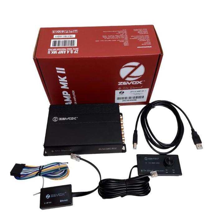 Processor DSP Zevox ZP 8.4 AMP By Vox + Modul Bluetooth + Controller