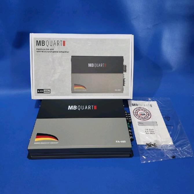 Power mobil 4 channel mb quart fa-460 460 watts by germany