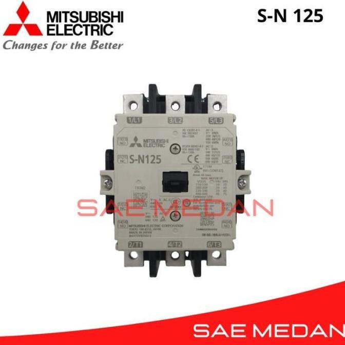 BEBAS ONGKIR - Contactor SN 125 Mitsubishi / Kontaktor SN125 / S-N125 / SN-125