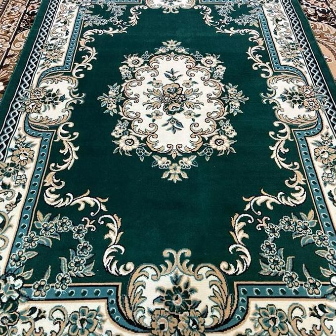 KARPET ALMAYA 210*310 KLASIK RUMBAI MEWAH PERMADANI 210X310 TURKI SOFA RUANG TAMU ''