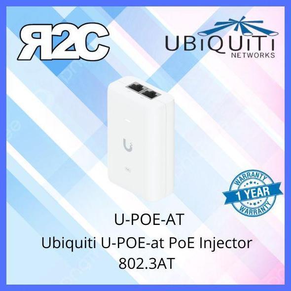 TERLARIS UBIQUITI U-POE-AT POE+ INJECTOR, 802.3AT